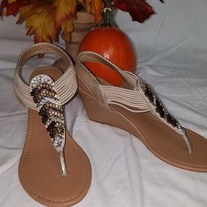 JustFab strappy sandals